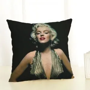 Чехол на декоративную подушку Мэрилин Монро 574707627634/4. Хлопок. Размер 45 х 45 см.