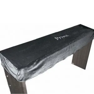 Casio Накидка для цифровых пианино Casio Privia бархатная, цвет металлик.