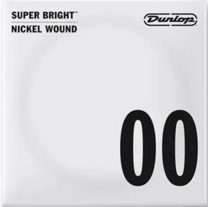 Dunlop DBSBN105 Super Bright Отдельная струна для бас-гитары, никелированная, .105.