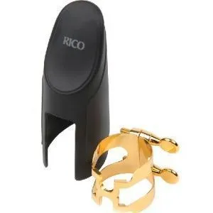 Rico HTS1G H-Ligature Лигатура с колпачком для саксофона-тенор.