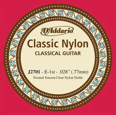 D'Addario J2701 Первая струна для классической гитары.
