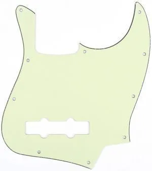 Musiclily MX0408 Защитная накладка для бас-гитары Jazz Bass, 3 слоя, мятно-зеленая.