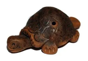 Керамика Щипановых SM09 Свистулька маленькая Черепаха.