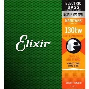 Elixir 15432 Nanoweb (.130) Отдельная 5-ая струна для бас-гитары, .130.