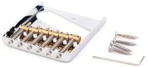 Musiclily MX1273CR Бридж для электрогитары, Telecaster, хром.