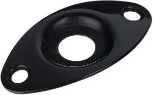 Paxphil HJ002-BK Накладка выходного разъема гитары, черная.