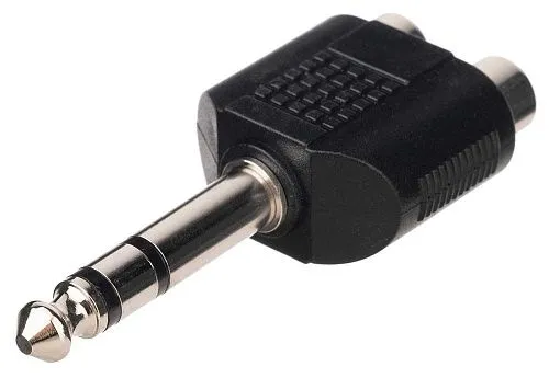 Soundking CC311 Переходник (разъем переходной) 2xRCA female – 6,3мм male.