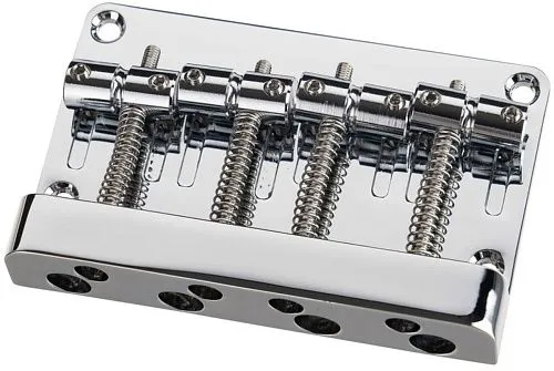 Paxphil BB012-CR Бридж (струнодержатель) для бас-гитары, хром.