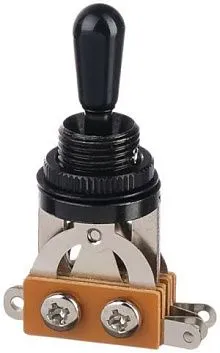 Paxphil TGS102-BK/BK Переключатель 3-х позиционный, черный/черный.