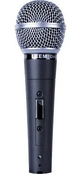 Leem DM-302 Вокальный динамический микрофон проводной.