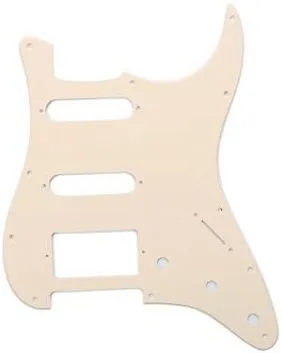 Musiclily MX0317 Защитная накладка для электрогитары, Fender Stratocaster, 1 слой, кремовая.