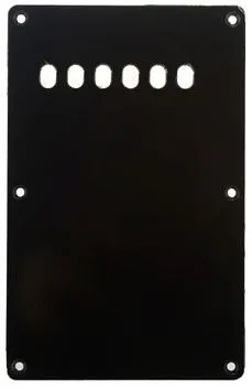 Musiclily M232 Задняя крышка для Squier, 1 слой, черная.