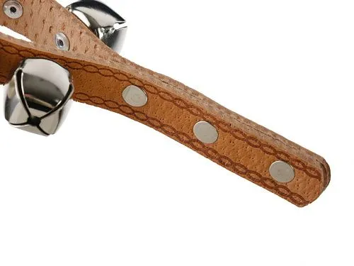 Fleet FLT-G11-5A Колокольчики (шарики) на кожаной ручке (5 колокольчиков).