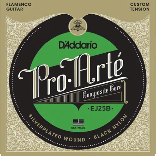 D'Addario EJ25B Flamenco Комплект струн для классической гитары фламенко.