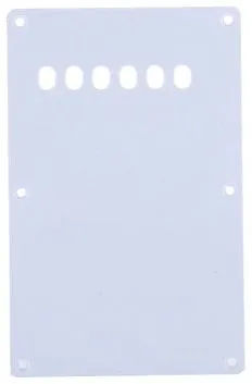 Musiclily M233 Задняя крышка для Squier, 1 слой, белая.