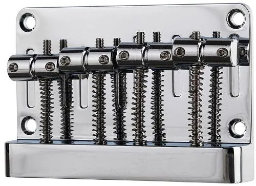 Paxphil BB012-CR Бридж (струнодержатель) для бас-гитары, хром.