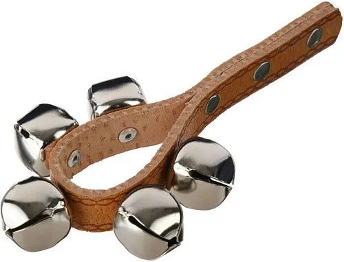 Fleet FLT-G11-5A Колокольчики (шарики) на кожаной ручке (5 колокольчиков).