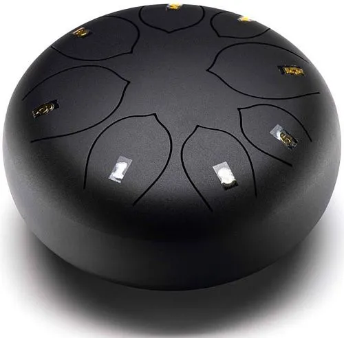 Foix FTD-108F-BK Глюкофон, 25 см, Фа мажор, черный.