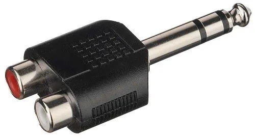 Soundking CC311 Переходник (разъем переходной) 2xRCA female – 6,3мм male.