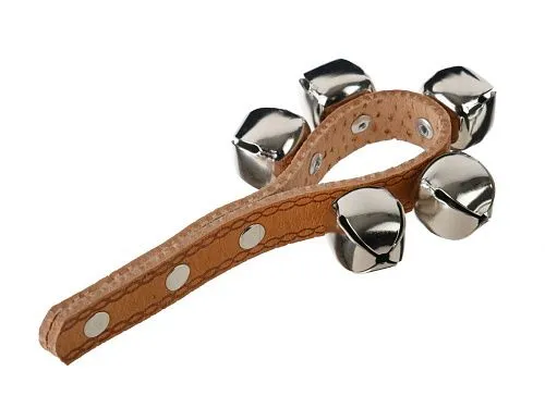 Fleet FLT-G11-5A Колокольчики (шарики) на кожаной ручке (5 колокольчиков).