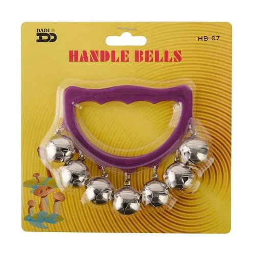 Dadi HB07 Колокольчики круглые на ручке полукругом, 7 бубенцов.