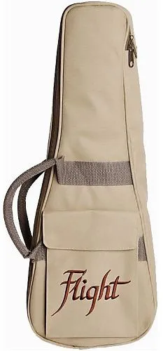 Flight Чехол для укулеле сопрано плотный бежевый.