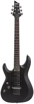 Schecter C-6 Deluxe LH SBK Леворукая электрогитара.