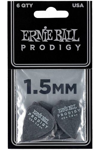 Ernie Ball 9200 Prodigy Black Набор медиаторов.